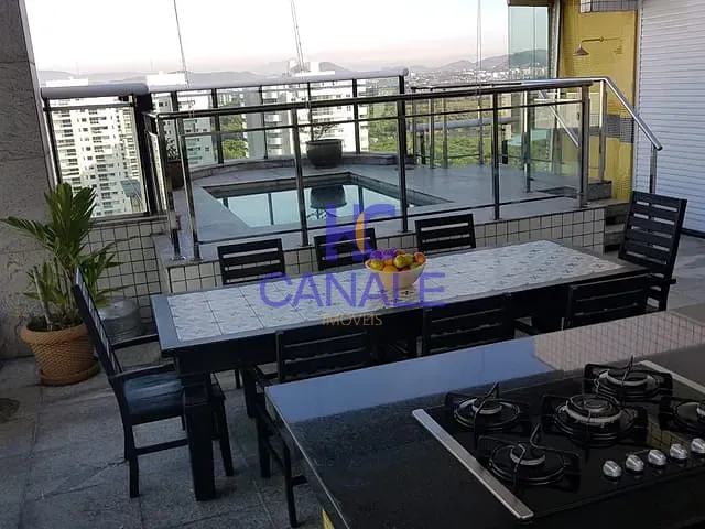Cobertura / Penthouse com 264m² 4 quartos e 6 banheiros, à venda, no bairro Barra da Tijuca em Rio de Janeiro