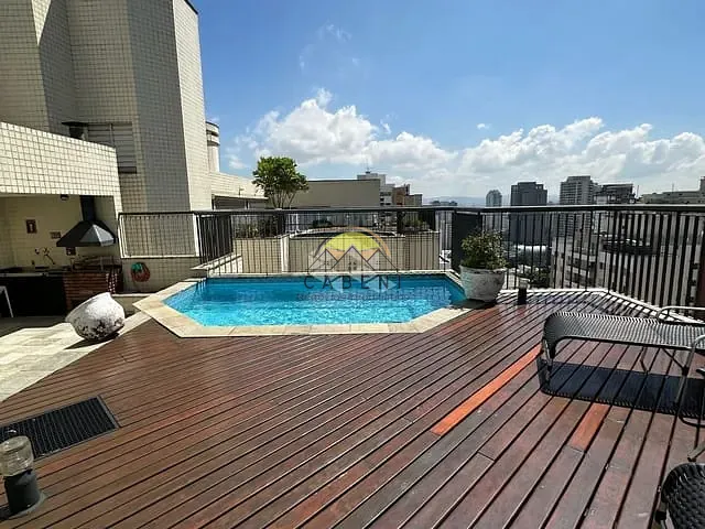 Cobertura / Penthouse com 250m² 4 quartos e 4 banheiros, para alugar, no bairro Vila Gomes Cardim em São Paulo