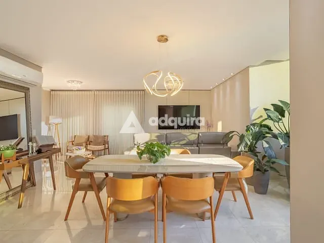 Cobertura / Penthouse 3 quartos e 4 banheiros, à venda, no bairro Centro em Ponta Grossa
