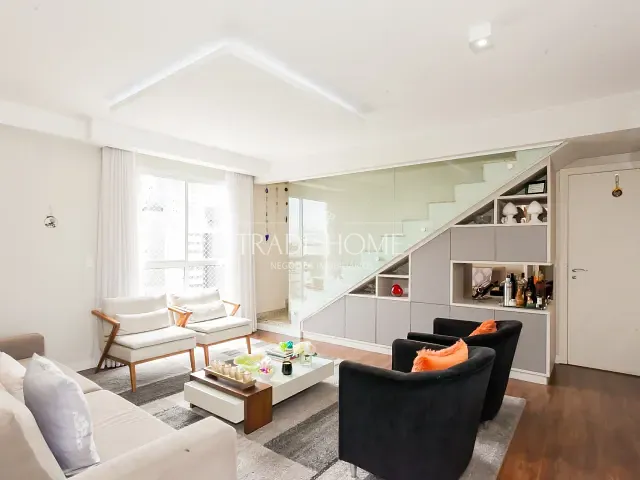 Cobertura / Penthouse com 233m² 3 quartos e 3 banheiros, à venda, no bairro Vila Izabel em Curitiba