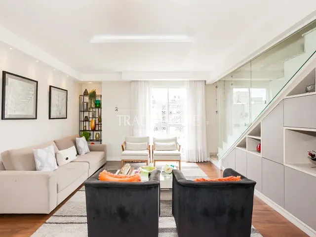 Cobertura / Penthouse com 233m² 3 quartos e 3 banheiros, à venda, no bairro Vila Izabel em Curitiba