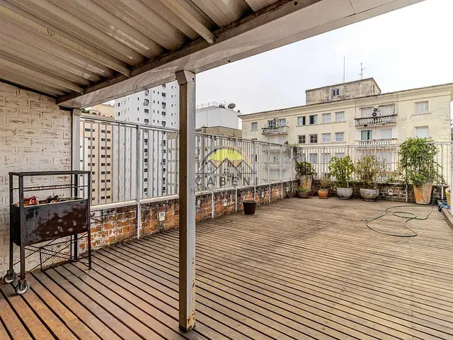 Cobertura / Penthouse com 413m² 4 quartos e 4 banheiros, para alugar, no bairro Higienópolis em São Paulo