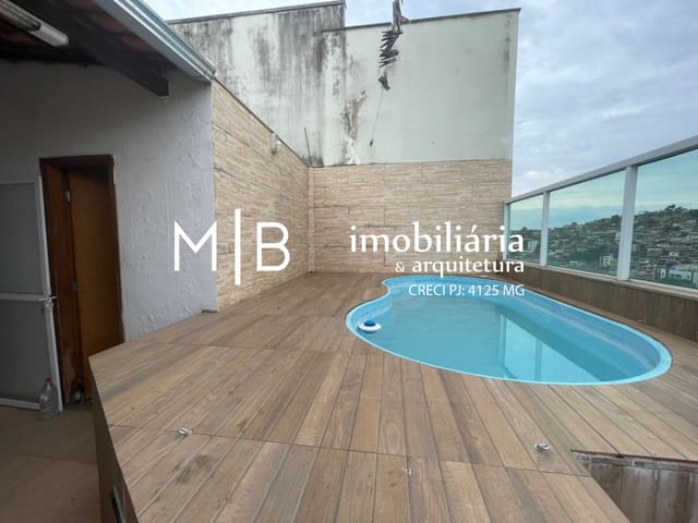 Cobertura / Penthouse 3 quartos e 3 banheiros, à venda, no bairro COLINAS em CATAGUASES