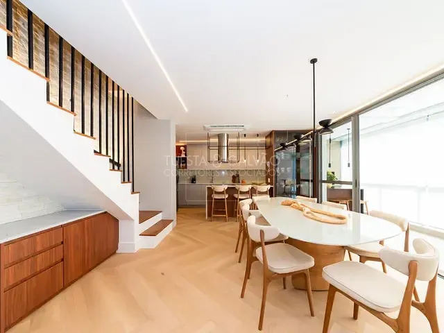 Cobertura / Penthouse com 172m² 3 quartos e 4 banheiros, à venda, no bairro Seminário em Curitiba