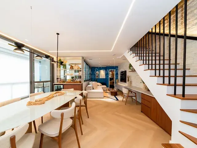 Cobertura / Penthouse com 172m² 3 quartos e 4 banheiros, à venda, no bairro Seminário em Curitiba