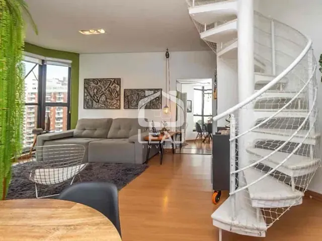 Cobertura / Penthouse 2 quartos e 2 banheiros, à venda ou para alugar, no bairro Moema em São Paulo