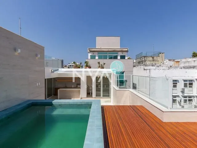 Cobertura / Penthouse com 415m² 5 quartos e 6 banheiros, à venda, no bairro Ipanema em Rio de Janeiro