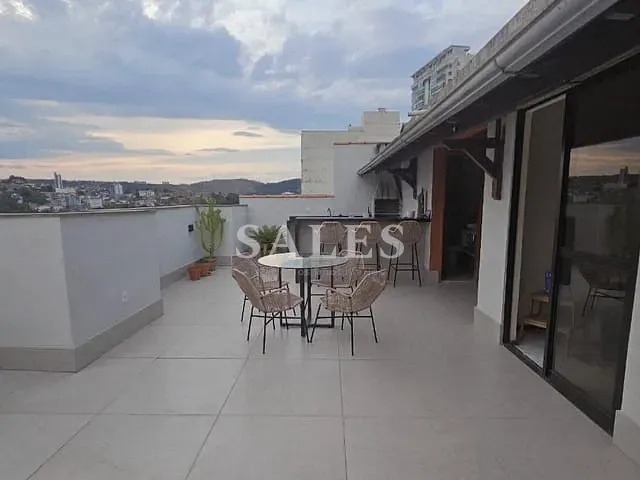Cobertura / Penthouse com 136m² 3 quartos e 2 banheiros, à venda, no bairro Cruzeiro do Sul em Juiz de Fora