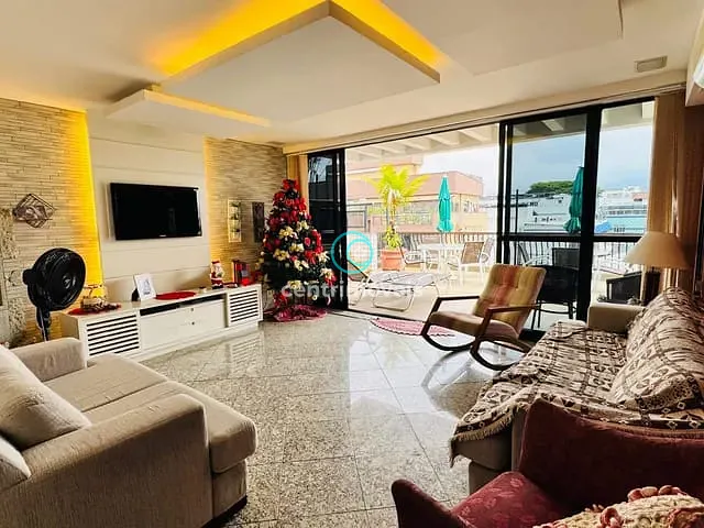 Cobertura / Penthouse com 206m² 3 quartos e 4 banheiros, à venda, no bairro Recreio dos Bandeirantes em Rio de Janeiro