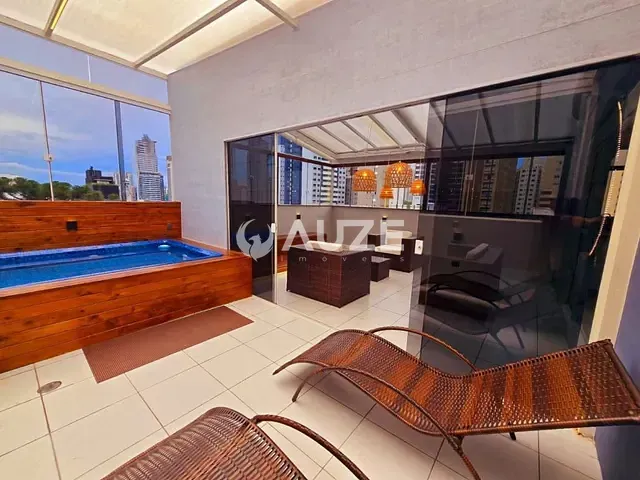 Cobertura / Penthouse com 170m² 2 quartos e 3 banheiros, à venda, no bairro Bigorrilho em Curitiba