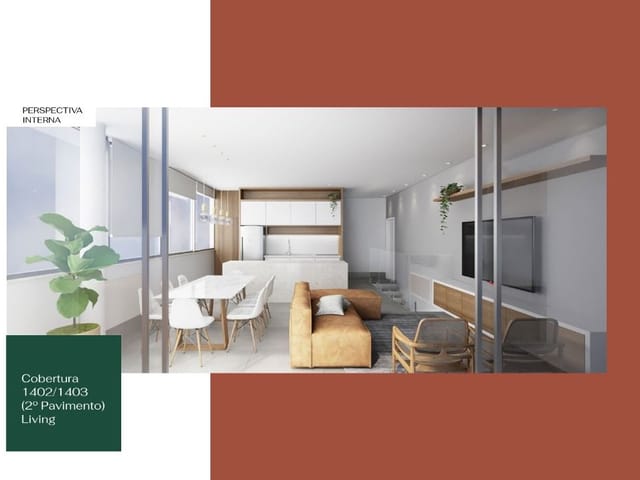 Cobertura / Penthouse com 315m² 3 quartos e 2 banheiros, à venda, no bairro Jardim Glória em Juiz de Fora