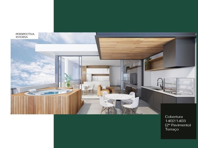 Cobertura / Penthouse com 315m² 3 quartos e 2 banheiros, à venda, no bairro Jardim Glória em Juiz de Fora
