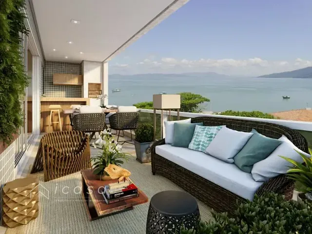 Cobertura / Penthouse com 158m² 3 quartos e 1 banheiro, à venda, no bairro Toninhas em Ubatuba