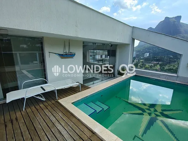 Cobertura / Penthouse 5 quartos e 3 banheiros, à venda, no bairro São Conrado em Rio de Janeiro