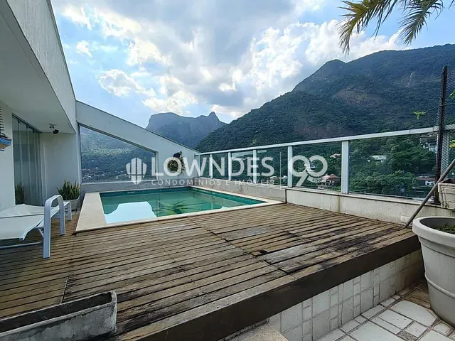 Cobertura / Penthouse 5 quartos e 3 banheiros, à venda, no bairro São Conrado em Rio de Janeiro