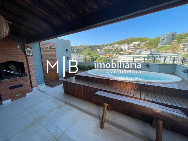 Cobertura / Penthouse 4 quartos e 3 banheiros, à venda, no bairro COLINAS em CATAGUASES
