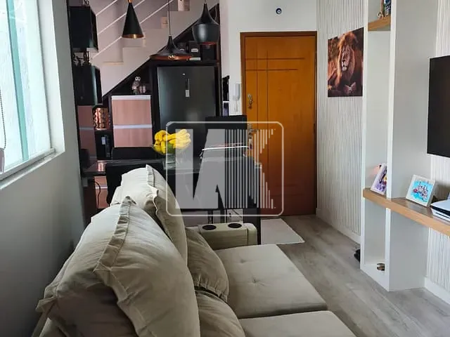 Cobertura / Penthouse com 100m² 2 quartos e 2 banheiros, à venda, no bairro Vila Palmares em Santo André