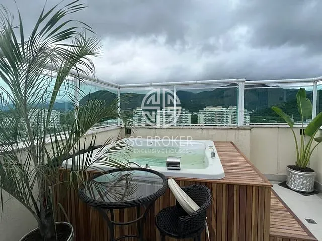 Cobertura / Penthouse com 189m² 3 quartos e 4 banheiros, à venda, no bairro Barra da Tijuca em Rio de Janeiro