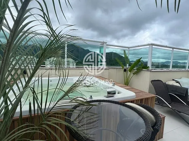 Cobertura / Penthouse com 189m² 3 quartos e 4 banheiros, à venda, no bairro Barra da Tijuca em Rio de Janeiro