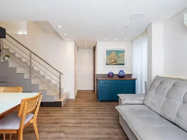 Cobertura / Penthouse com 179m² 3 quartos e 3 banheiros, à venda, no bairro Santa Quitéria em Curitiba