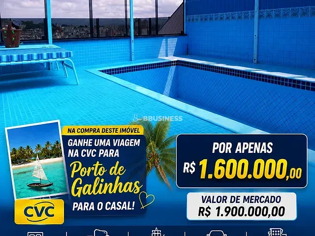 Cobertura / Penthouse 5 quartos e 4 banheiros, à venda, no bairro Santa Maria em São Caetano do Sul