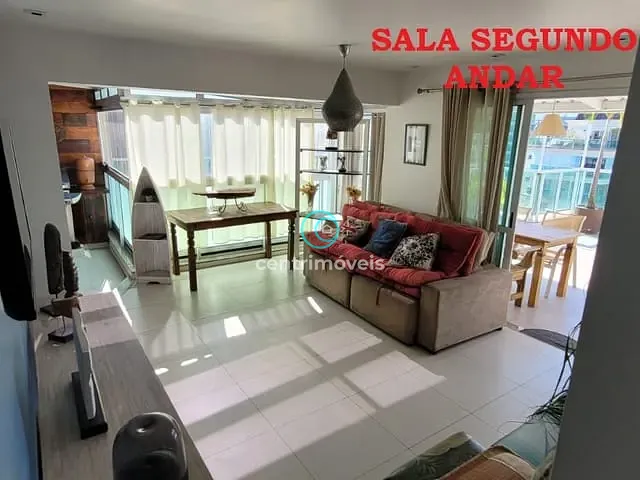 Cobertura / Penthouse com 203m² 3 quartos e 5 banheiros, à venda, no bairro Barra da Tijuca em Rio de Janeiro