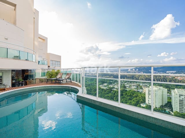 Cobertura / Penthouse com 498m² 4 quartos e 7 banheiros, à venda, no bairro Alphaville Empresarial em Barueri