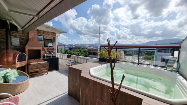 Cobertura / Penthouse com 327m² 4 quartos e 4 banheiros, à venda, no bairro Recreio dos Bandeirantes em Rio de Janeiro
