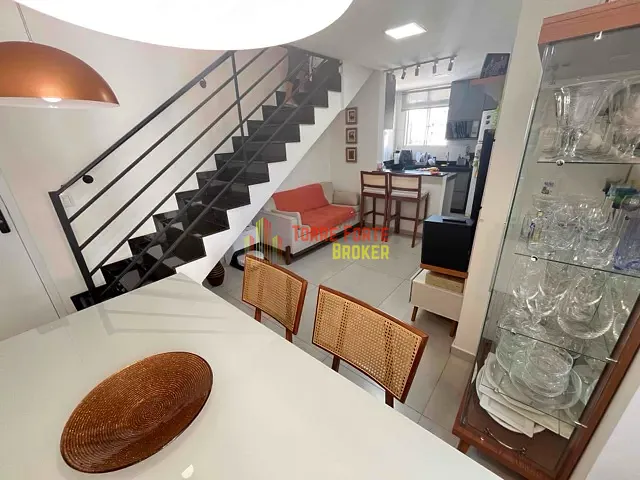 Cobertura / Penthouse com 126m² 3 quartos e 3 banheiros, à venda, no bairro Buritis em Belo Horizonte