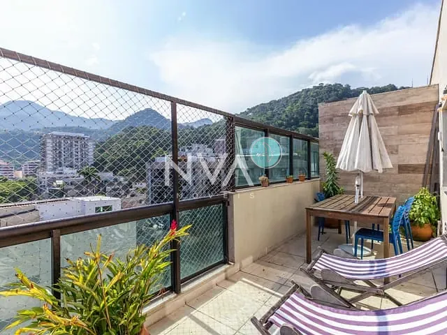 Cobertura / Penthouse com 196m² 3 quartos e 4 banheiros, à venda, no bairro Gávea em Rio de Janeiro