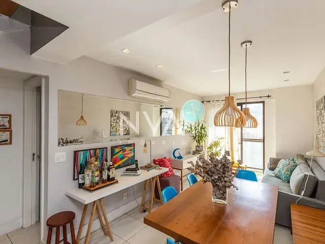 Cobertura / Penthouse com 196m² 3 quartos e 4 banheiros, à venda, no bairro Gávea em Rio de Janeiro