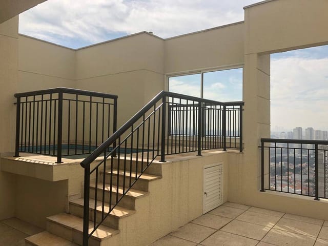 Cobertura / Penthouse com 240m² 4 quartos e 4 banheiros, para alugar, no bairro Parque da Vila Prudente em São Paulo