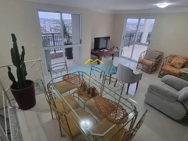 Cobertura / Penthouse com 243m² 4 quartos e 4 banheiros, à venda, no bairro Jardim Alvorada em São José dos Campos