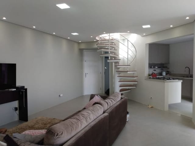 Cobertura / Penthouse com 146m² 3 quartos e 3 banheiros, à venda, no bairro Parque Taboão em Taboão da Serra