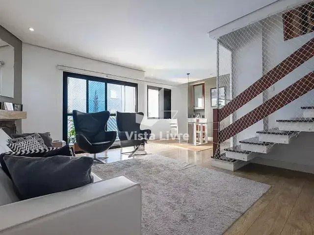 Cobertura / Penthouse com 204m² 3 quartos e 3 banheiros, à venda, no bairro Jardim Paulista em São Paulo