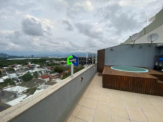 Cobertura / Penthouse com 154m² 3 quartos e 3 banheiros, à venda, no bairro Barra da Tijuca em Rio de Janeiro
