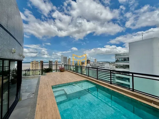 Cobertura / Penthouse com 445m² 4 quartos e 6 banheiros, à venda, no bairro Umarizal em Belém