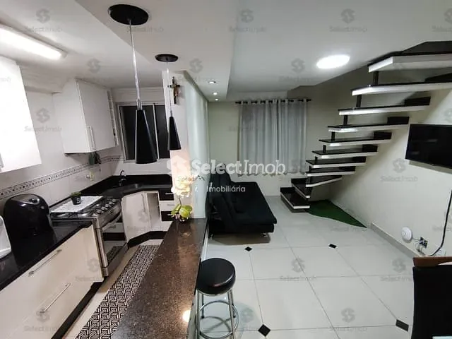 Cobertura / Penthouse com 94m² 2 quartos e 2 banheiros, à venda, no bairro Parque São Vicente em Mauá