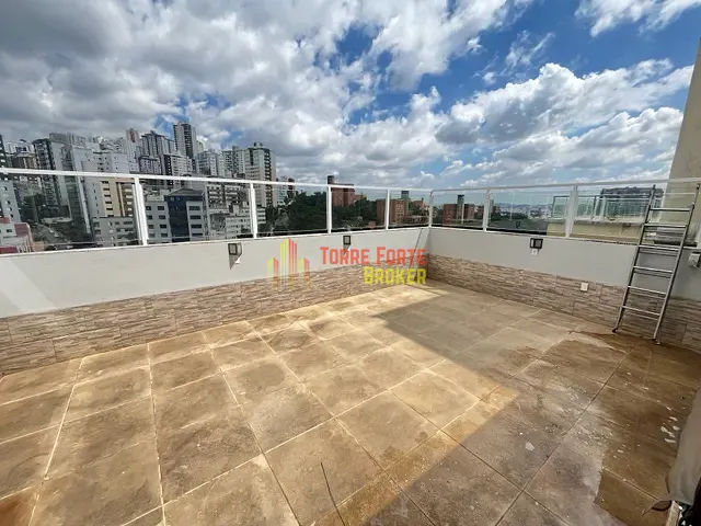 Cobertura / Penthouse com 240m² 4 quartos e 2 banheiros, para alugar, no bairro Estoril em Belo Horizonte