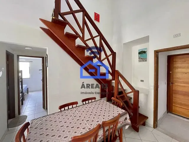 Cobertura / Penthouse com 140m² 3 quartos e 3 banheiros, à venda, no bairro Martim de Sá em Caraguatatuba