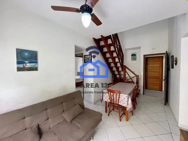 Cobertura / Penthouse com 140m² 3 quartos e 3 banheiros, à venda, no bairro Martim de Sá em Caraguatatuba