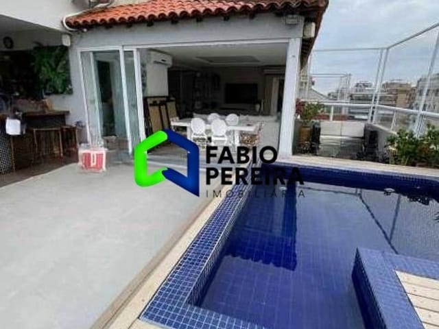 Cobertura / Penthouse com 250m² 3 quartos e 4 banheiros, à venda, no bairro Barra da Tijuca em Rio de Janeiro