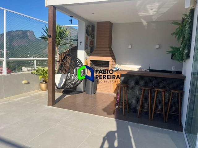 Cobertura / Penthouse com 250m² 3 quartos e 4 banheiros, à venda, no bairro Barra da Tijuca em Rio de Janeiro