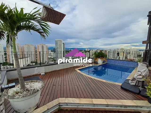 Cobertura / Penthouse com 210m² 3 quartos e 4 banheiros, à venda, no bairro Jardim Aquarius em São José dos Campos