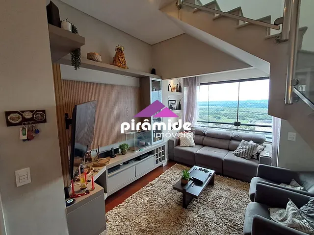 Cobertura / Penthouse com 210m² 3 quartos e 4 banheiros, à venda, no bairro Jardim Aquarius em São José dos Campos