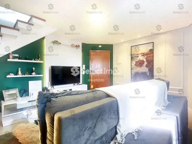 Cobertura / Penthouse com 118m² 3 quartos e 3 banheiros, à venda, no bairro Parque São Vicente em Mauá