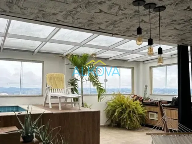 Cobertura / Penthouse com 189m² 3 quartos e 4 banheiros, à venda ou para alugar, no bairro Jardim Apolo em São José dos Campos