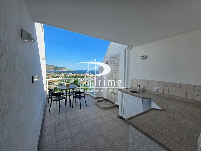 Cobertura / Penthouse 1 quarto e 2 banheiros, à venda, no bairro Camboinhas em Niterói