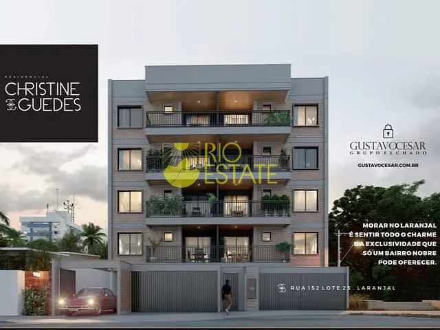 Cobertura / Penthouse com 125m² 2 quartos e 2 banheiros, à venda, no bairro Laranjal em Volta Redonda