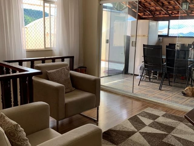Cobertura / Penthouse 5 quartos e 5 banheiros, à venda, no bairro Granbery em Juiz de Fora